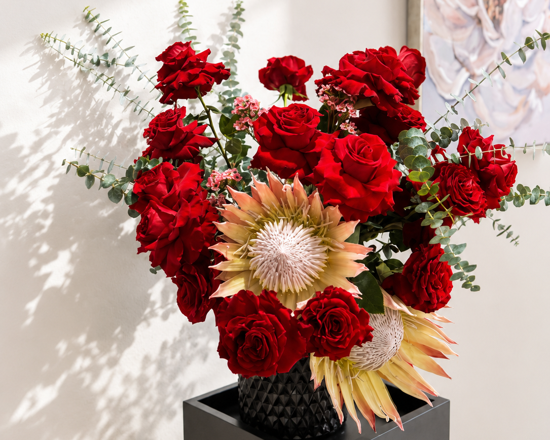 Crimson Protea Luxe