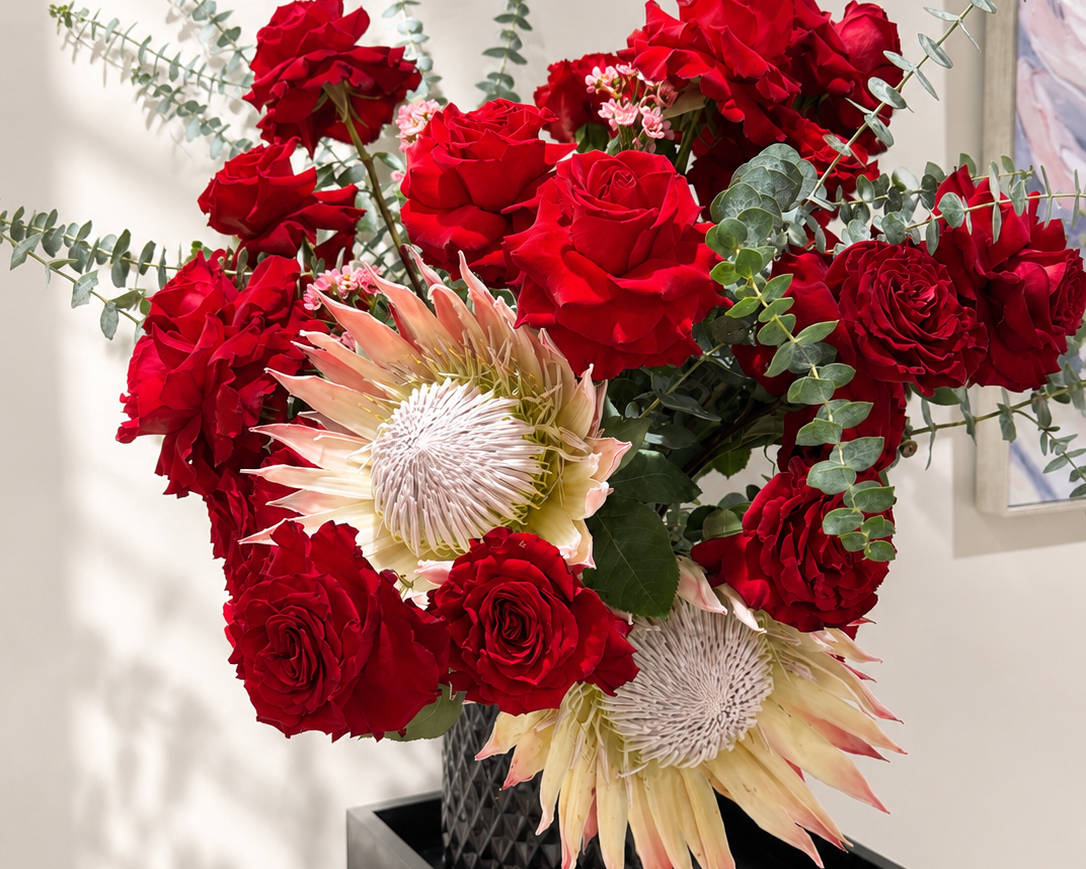 Crimson Protea Luxe