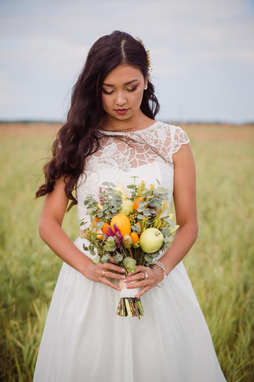 Citrus Orchard Bridal Bouquet