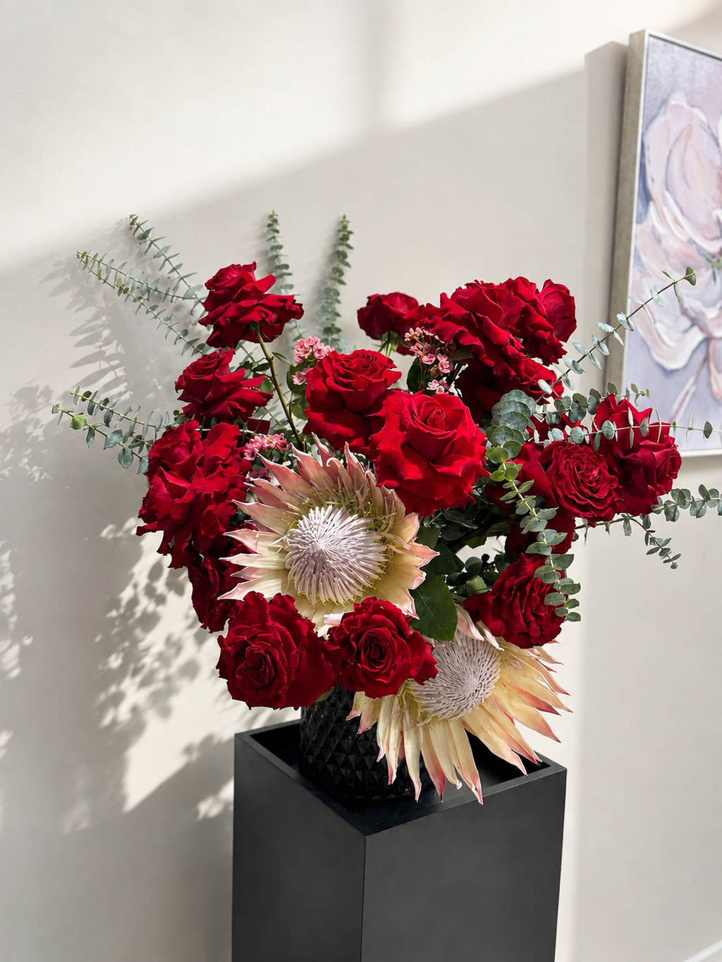 Crimson Protea Luxe