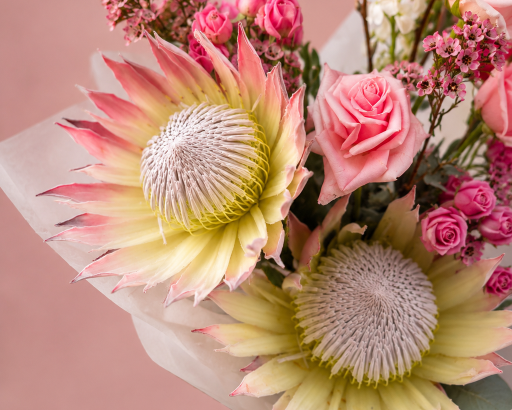 Blush protea