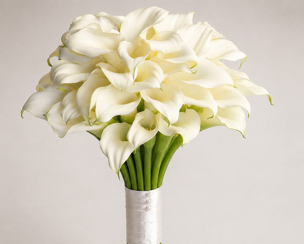 Pure Calla Lily Bridal Bouquet