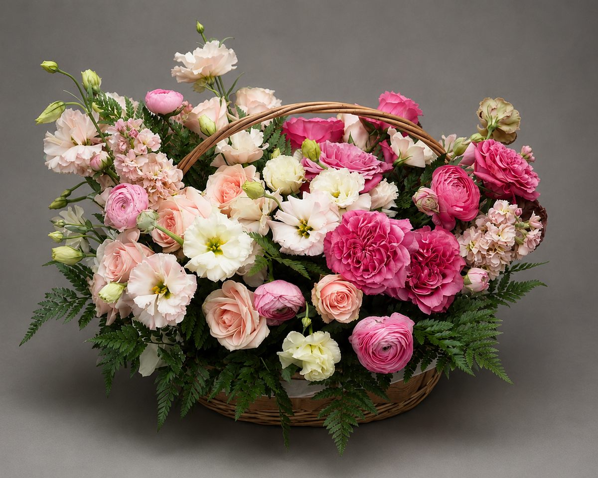 Garden Romance Basket