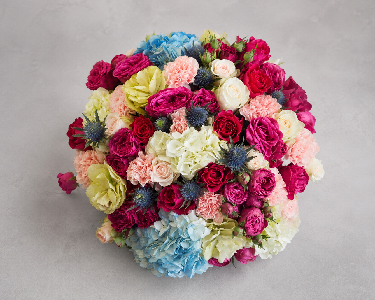 Blue Blossom Hatbox