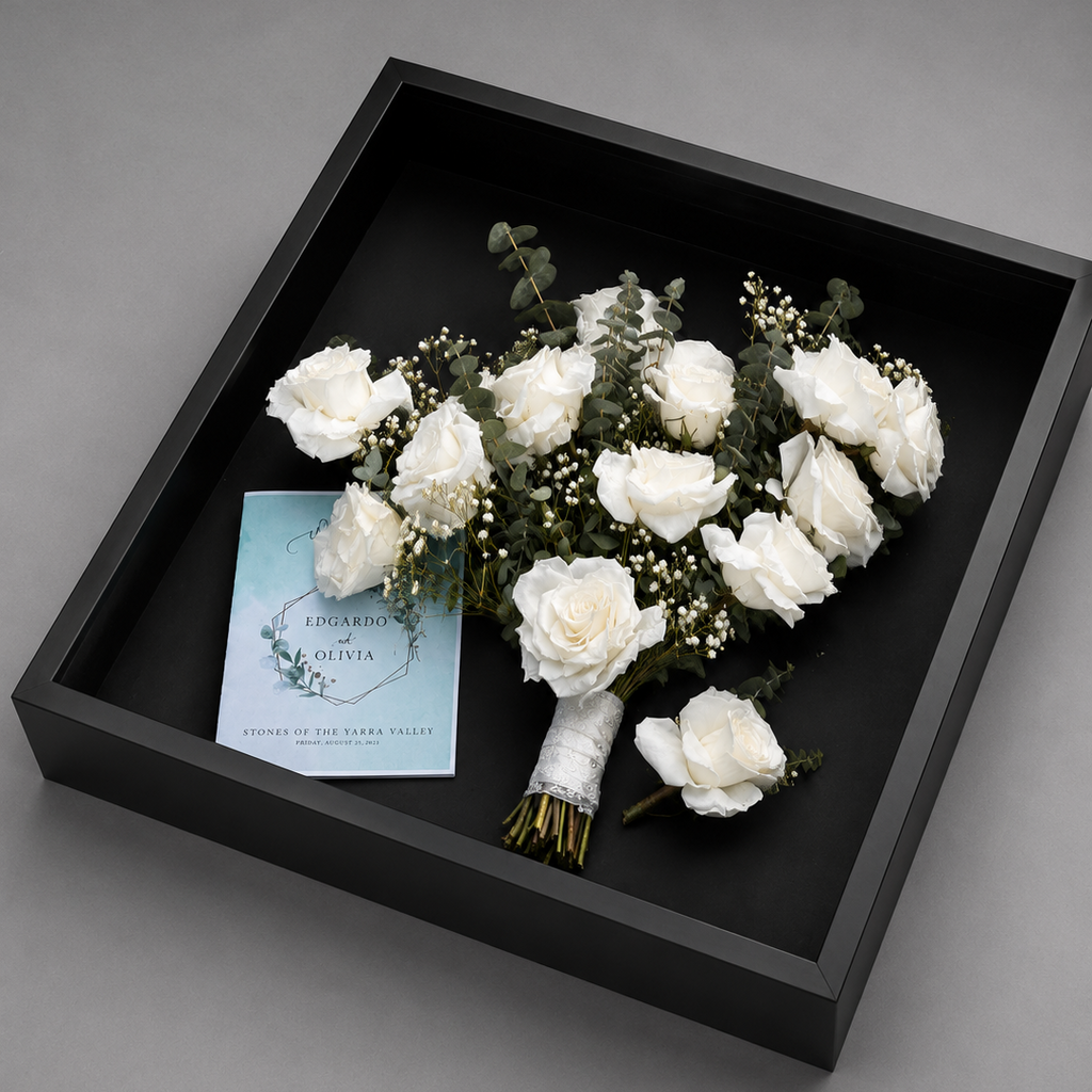 Wedding Bouquet Preservation Frame