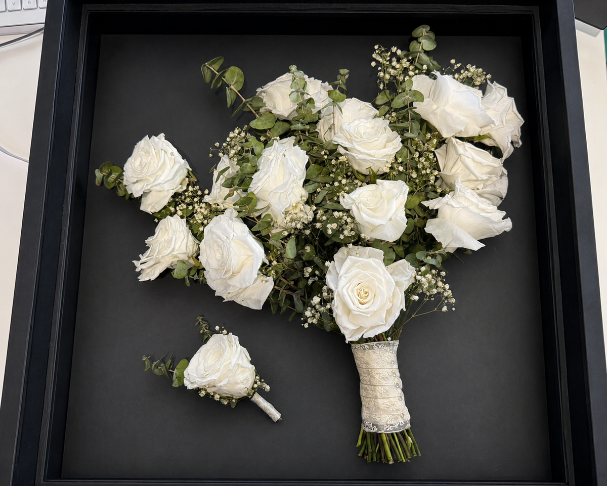 Wedding Bouquet Preservation Frame