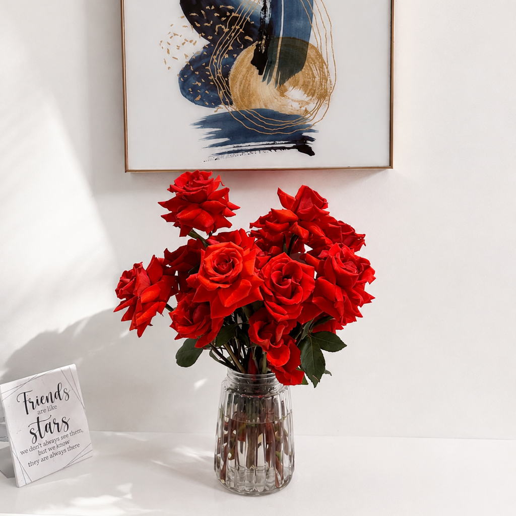 Roses in a Jar