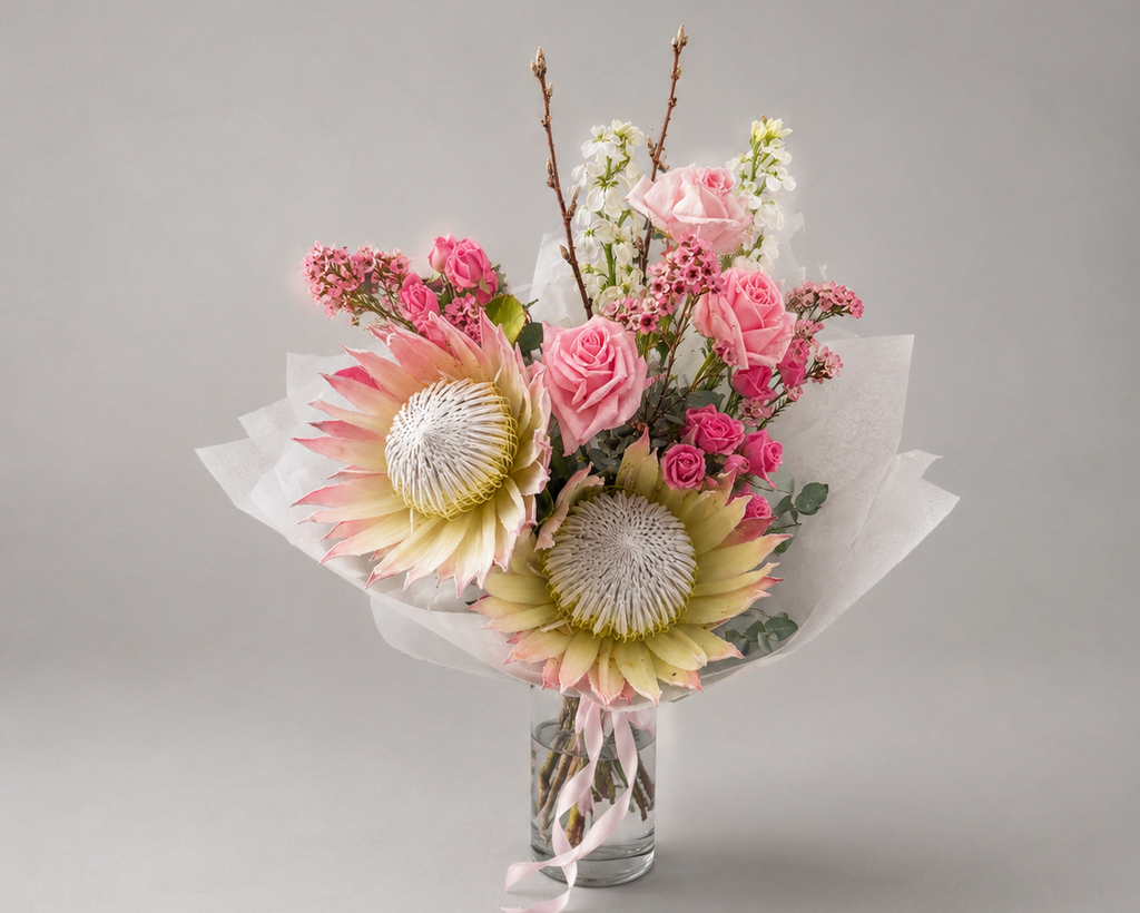 Blush protea
