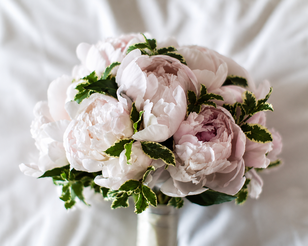 Classic Peony Bridal Bouquet