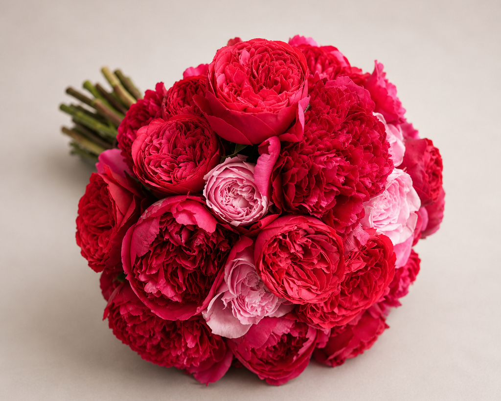 Ruby Romance Bridal Bouquet