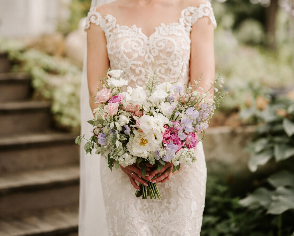 English Garden Bridal Bouquet