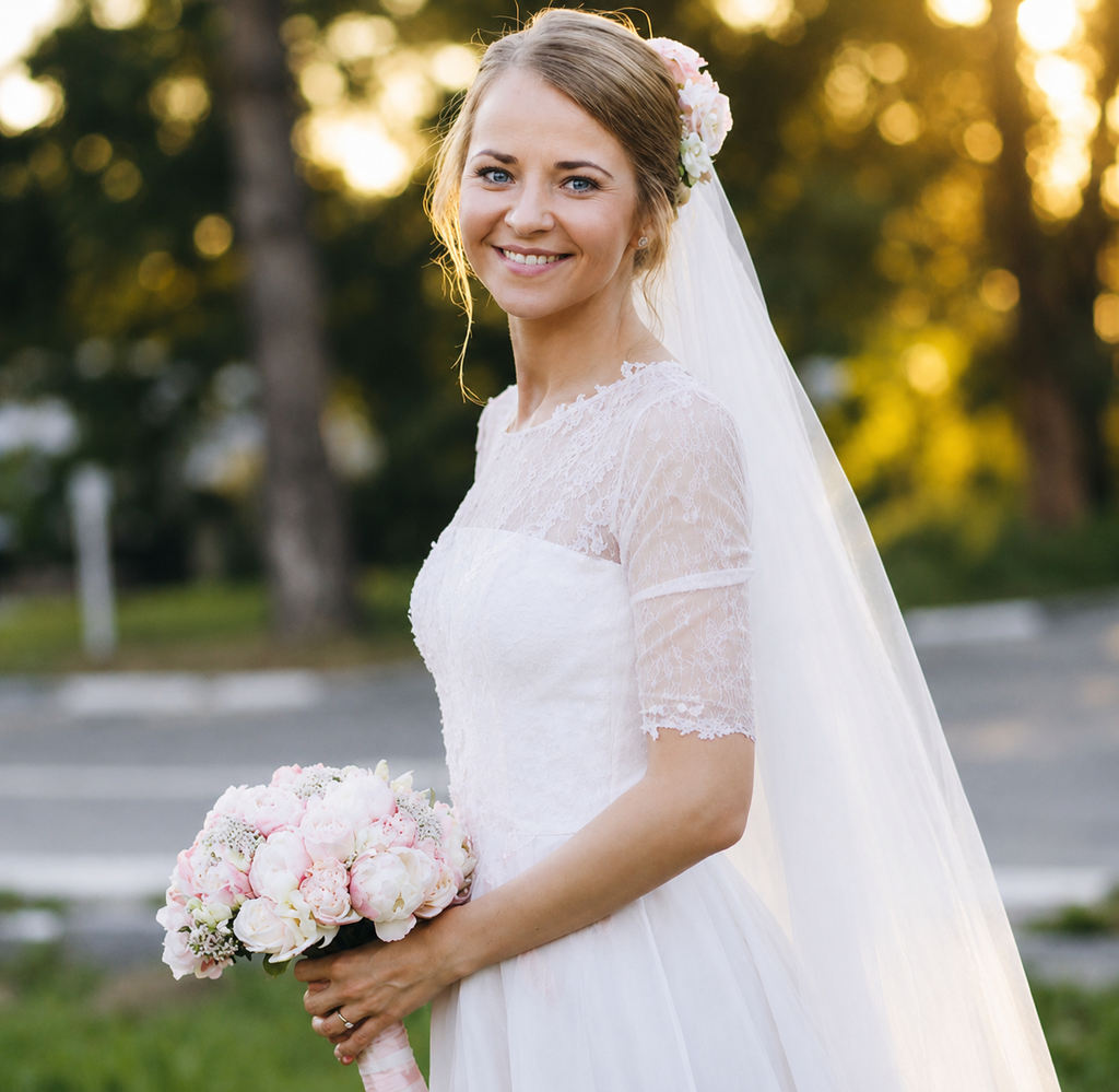 Blush Garden Bridal Bouquet