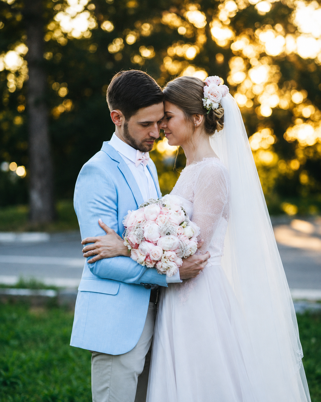 Blush Garden Bridal Bouquet