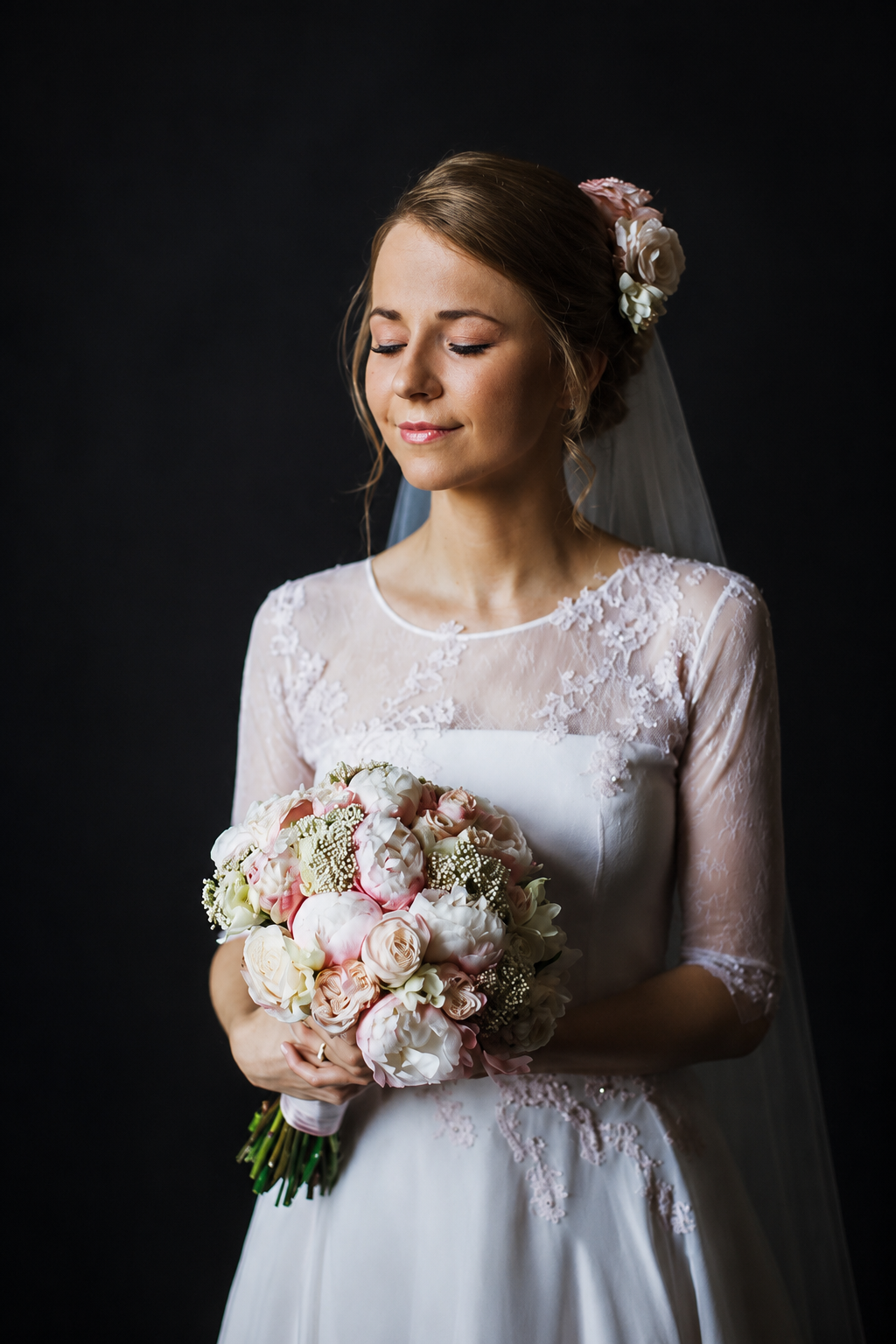 Blush Garden Bridal Bouquet