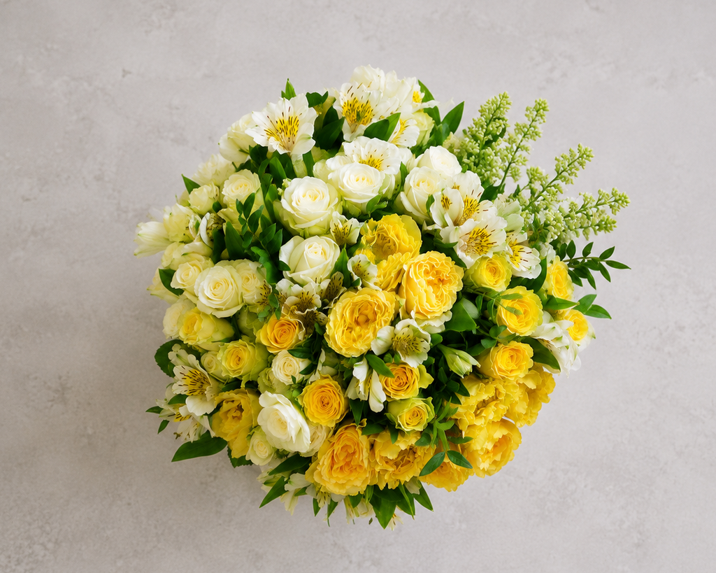 Lemon Cream Hat Box