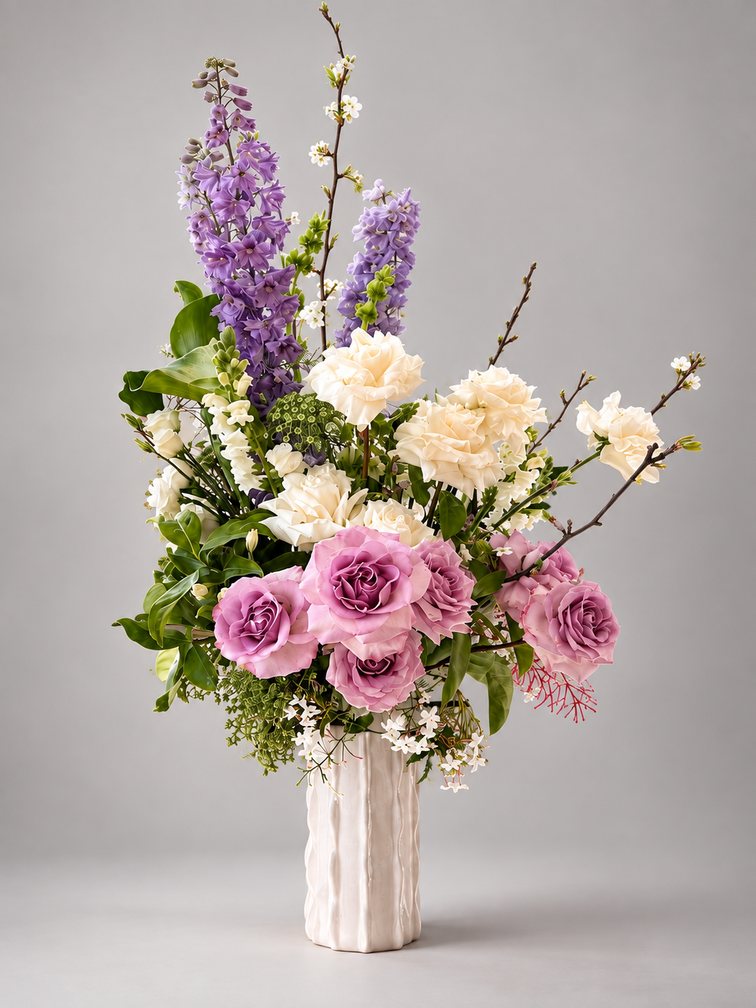 Lavender & Blush Floral Arrangement