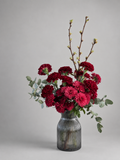 Chrysanthemum & Carnation Vase Arrangement