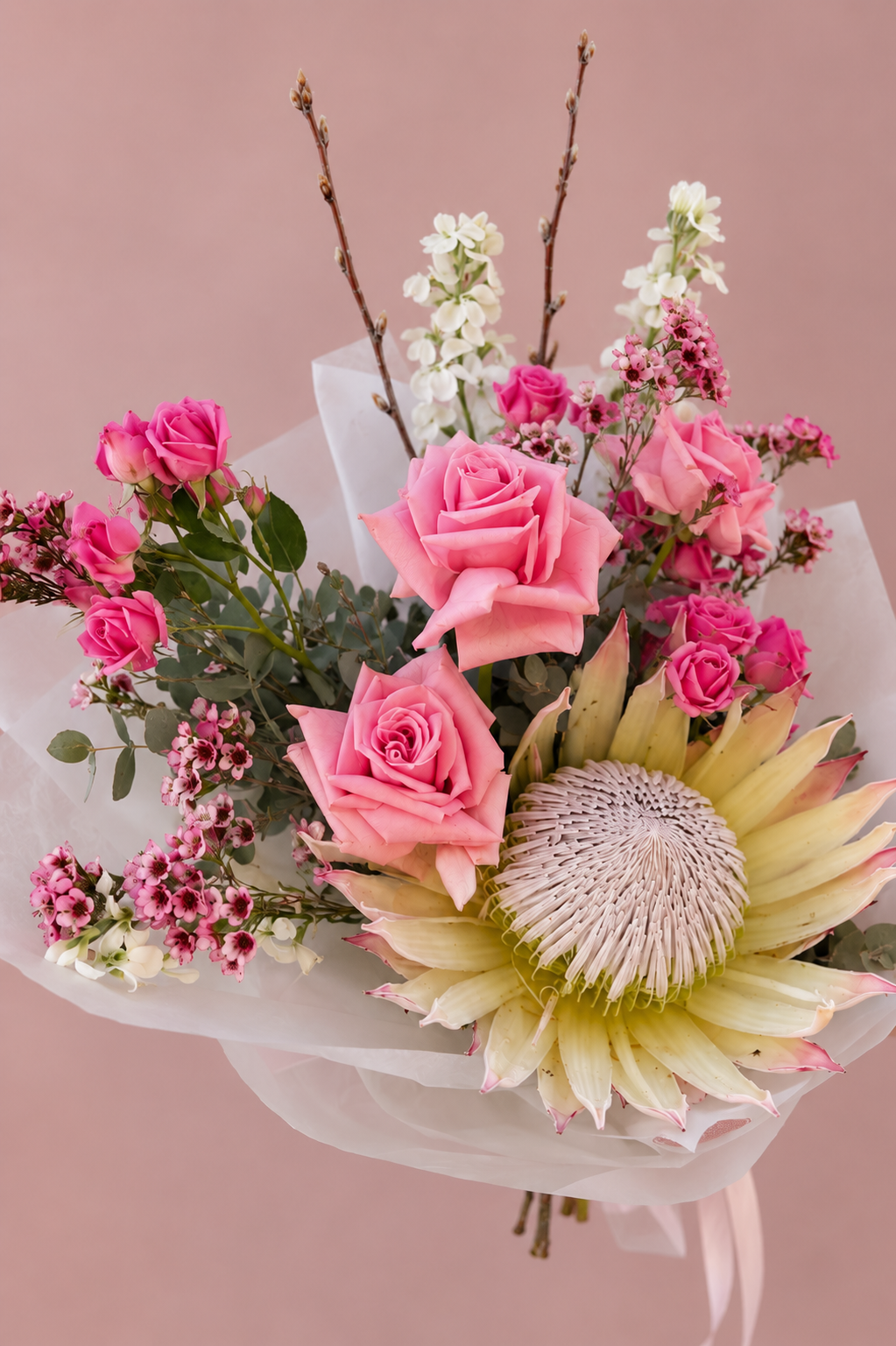 Blush Protea Petite
