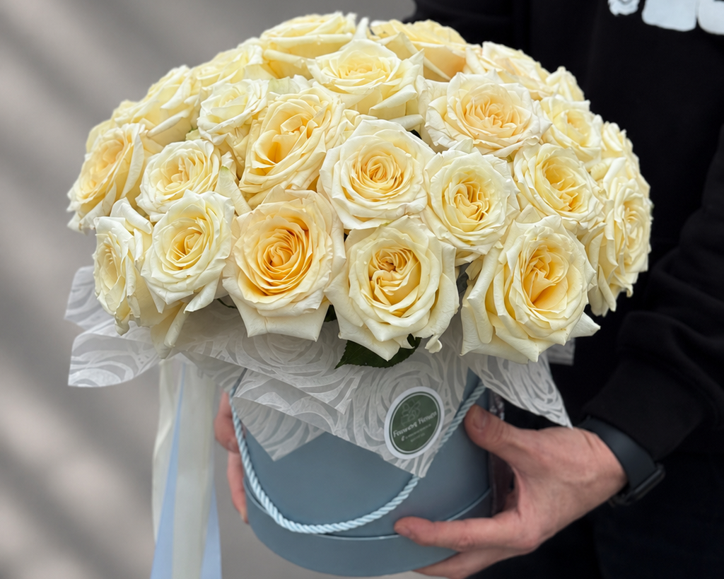 Garden Rose Hat Box