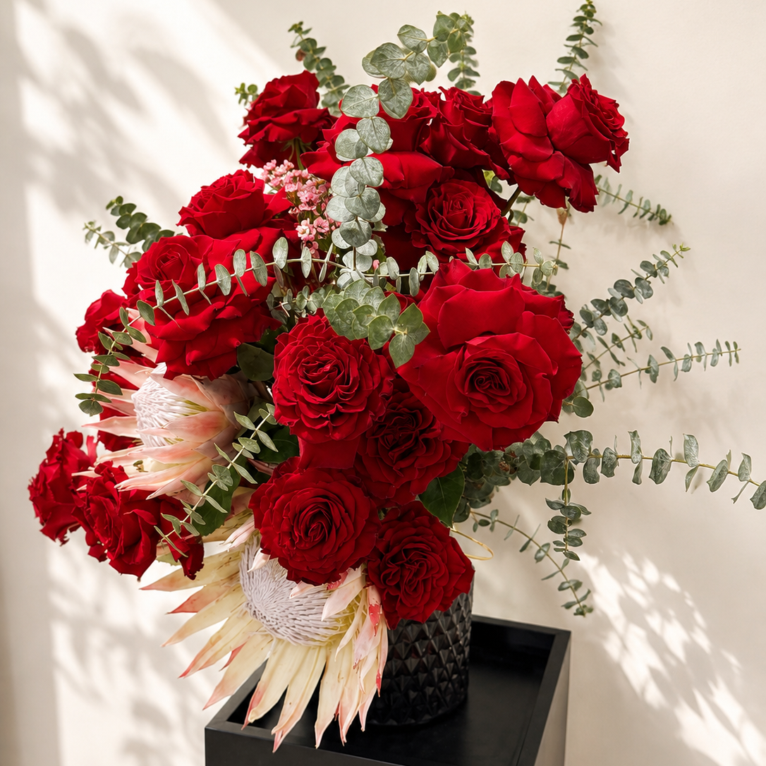 Crimson Protea Luxe