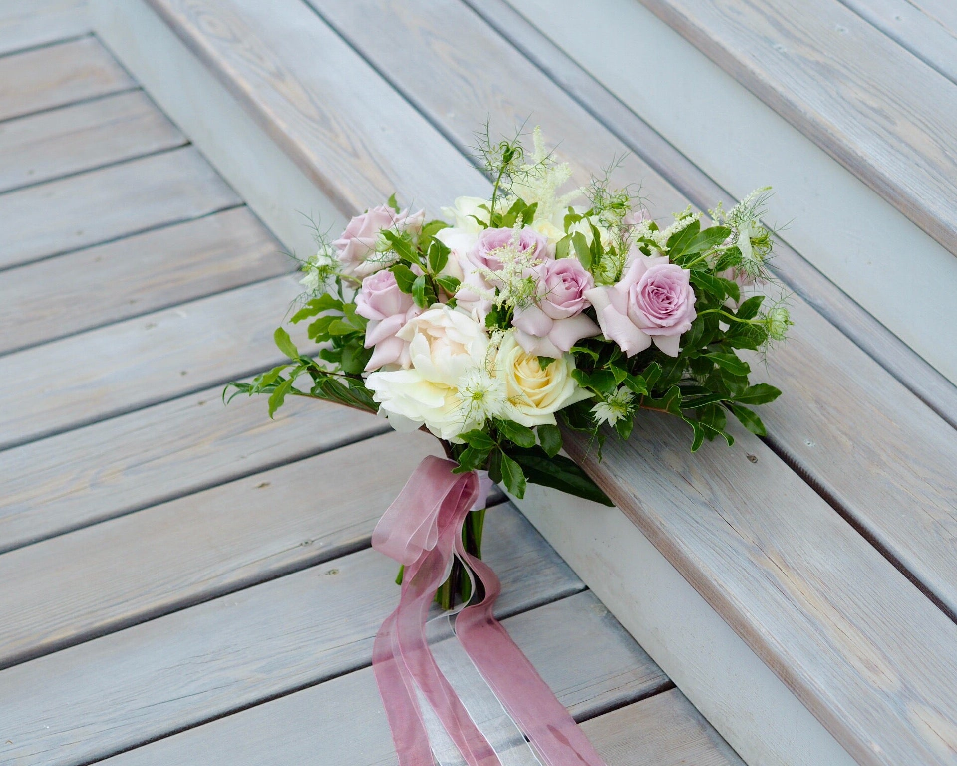 Blush Garden Bridal Bouquet