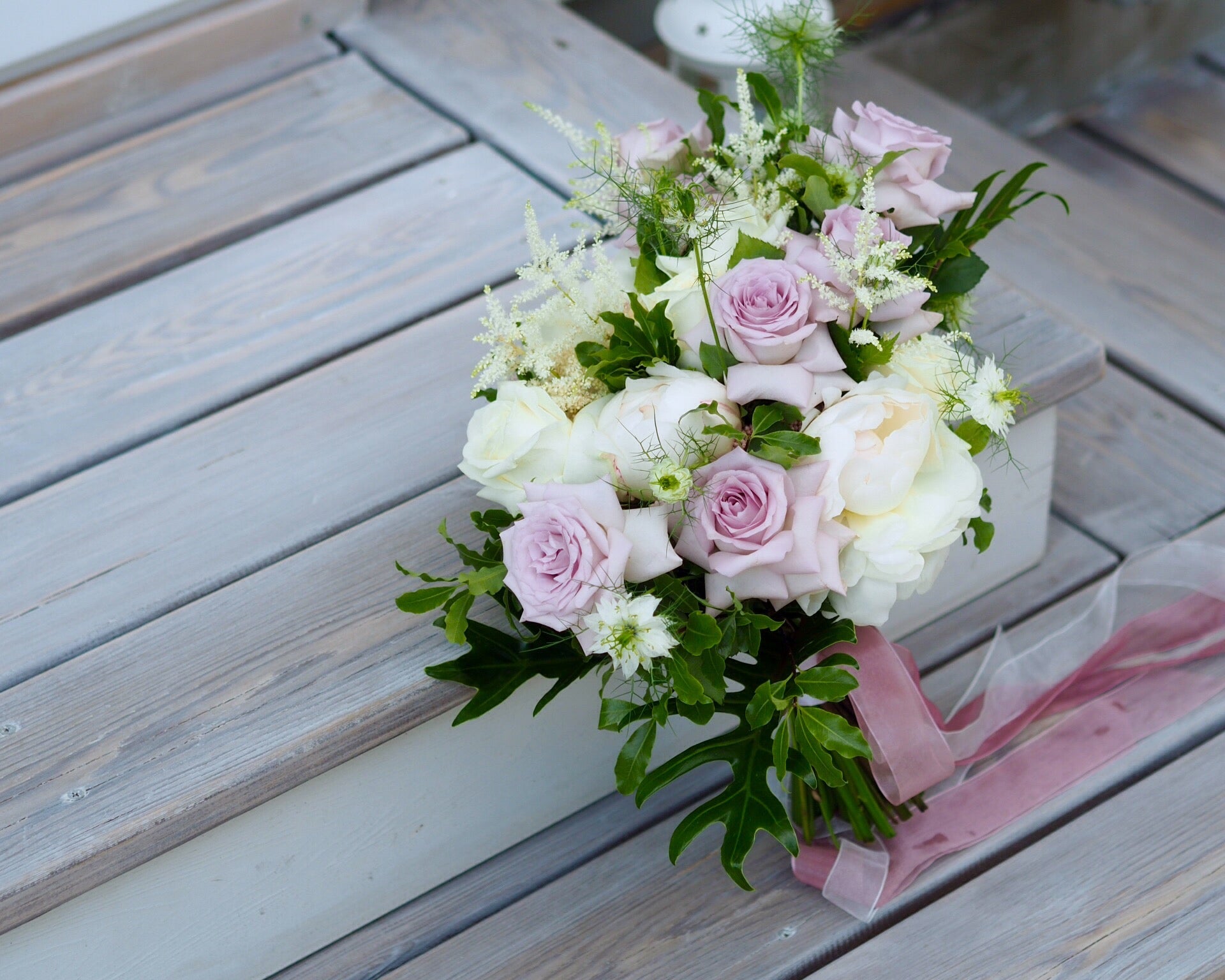 Blush Garden Bridal Bouquet