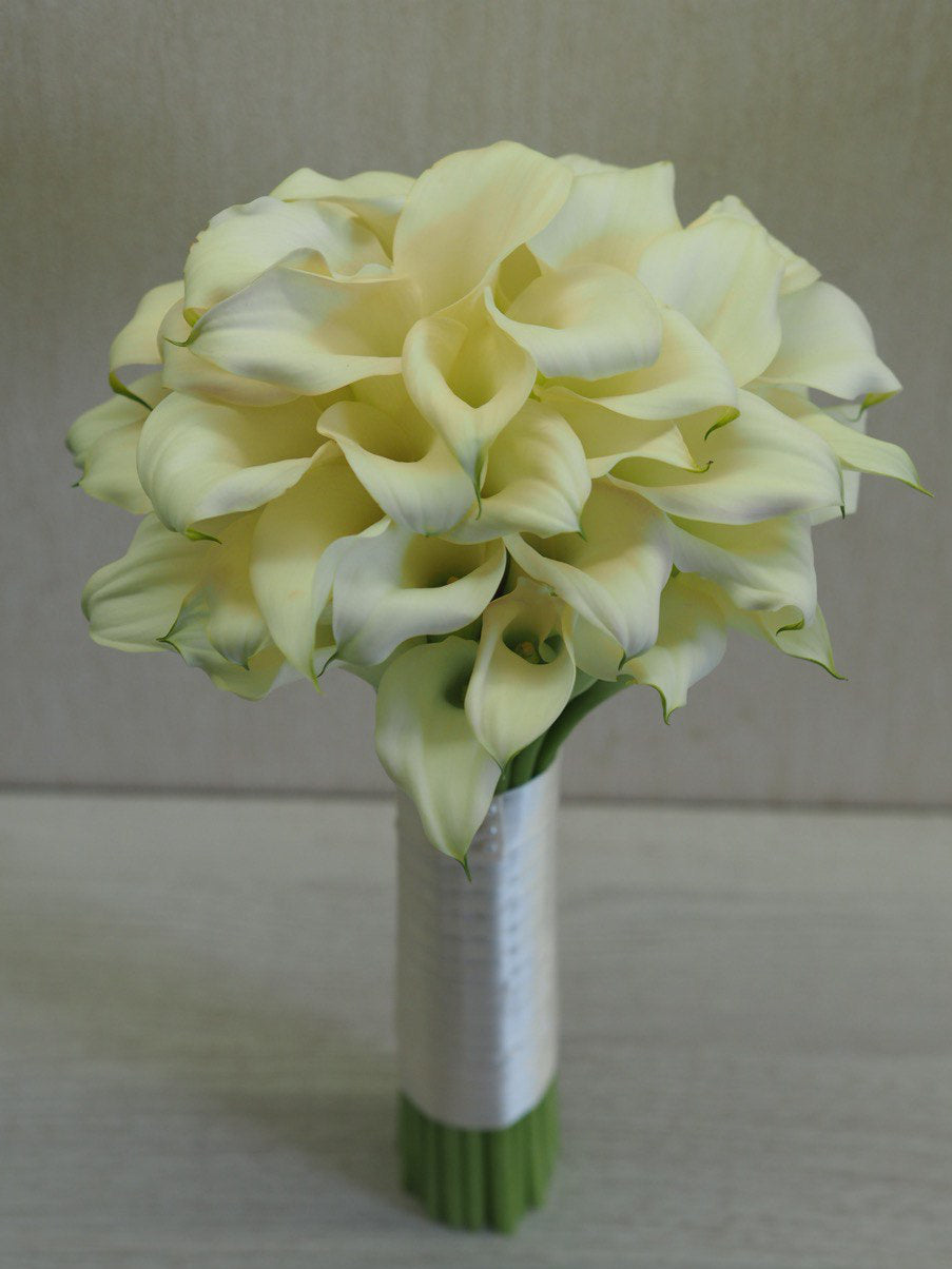Pure Calla Lily Bridal Bouquet