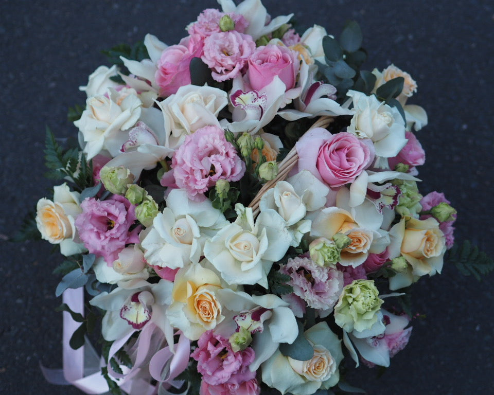 Orchid Garden Basket