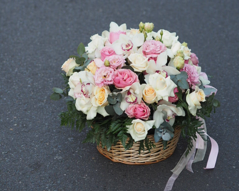 Orchid Garden Basket