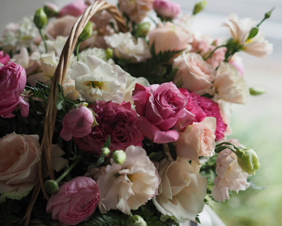 Garden Romance Basket